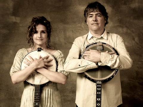 Bela Fleck & Abigail Washburn's new self-titled album, their first as a duo, is out Oct. 7.